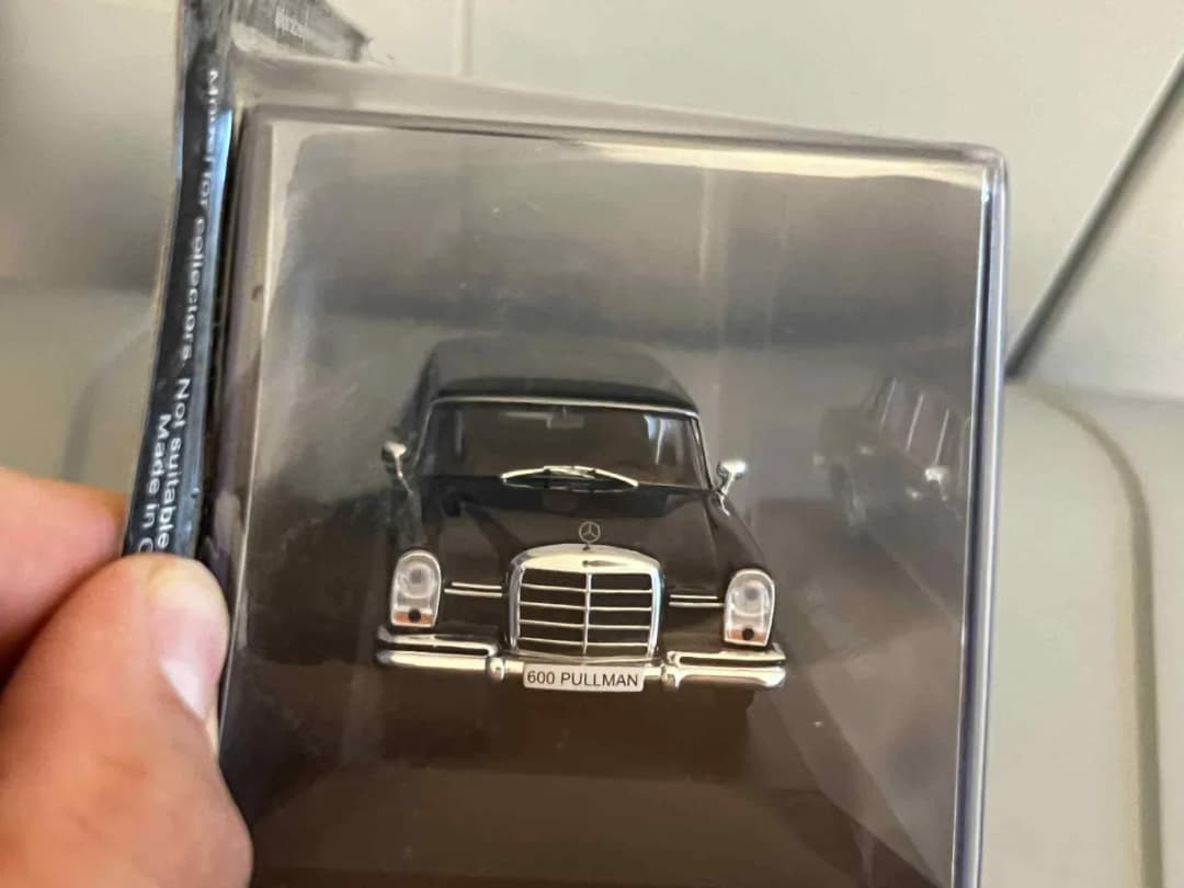 Mercedes 600 w skali 1:43 - Kolekcjonerski model dla pasjonatów