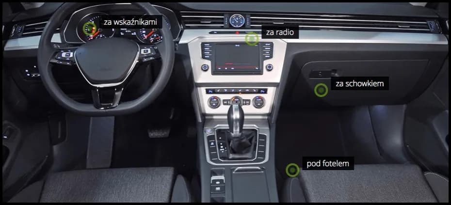 Gdzie zamontować antenę GPS w samochodzie, aby uniknąć problemów z sygnałem