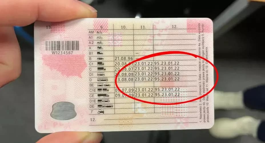 Jak wygląda prawo jazdy z kodem 95? Sprawdź, co musisz wiedzieć o jego wyglądzie i oznaczeniach